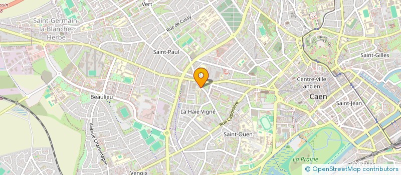localisation de l'entreprise ÆNCRE STUDIO à CAEN
