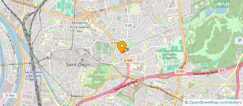 localisation de l'entreprise NCRM PROTECT  SAINT-DENIS