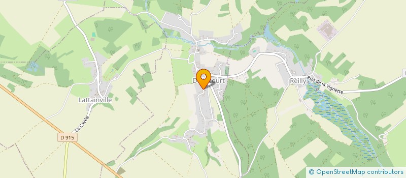 localisation de l'entreprise NCS  DELINCOURT