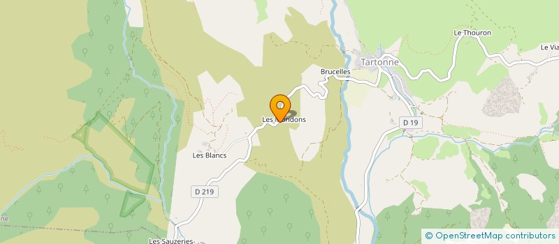 localisation de l'entreprise NCS FAMILY  TARTONNE