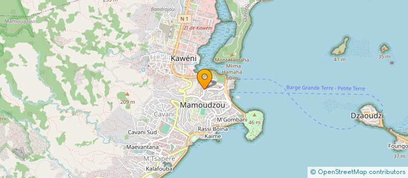 localisation de l'entreprise NCS FORMATION  MAMOUDZOU