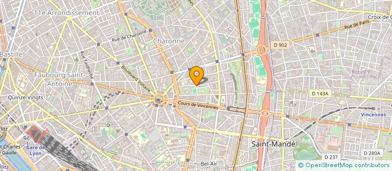 localisation de l'entreprise NCS GROUPE  PARIS