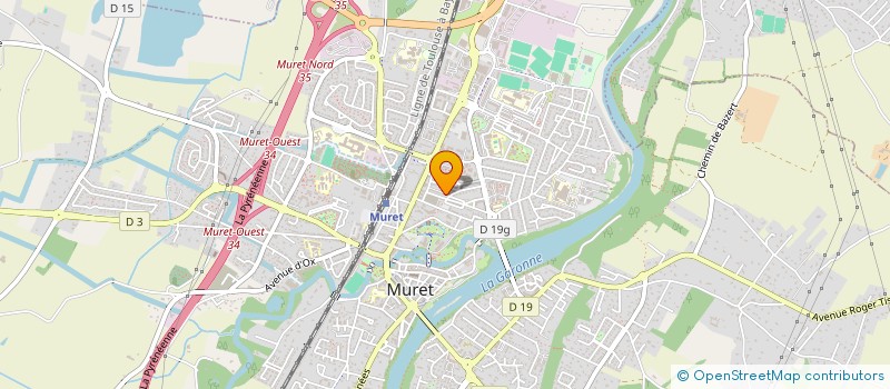 localisation de l'entreprise NCS VTC 31  MURET