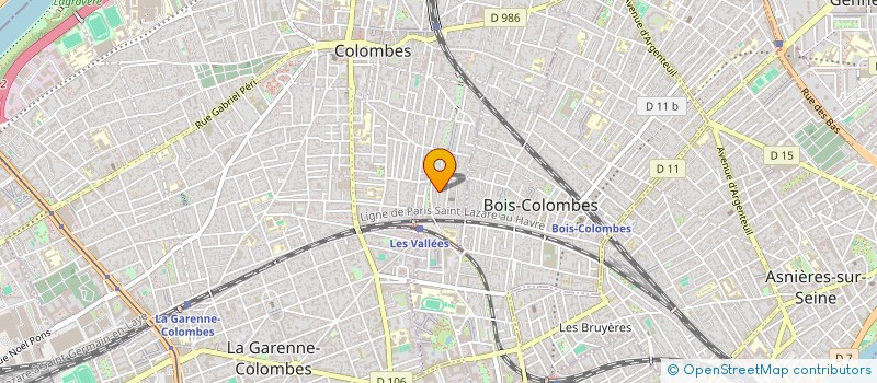 localisation de l'entreprise NCSI CONSULTING à COLOMBES