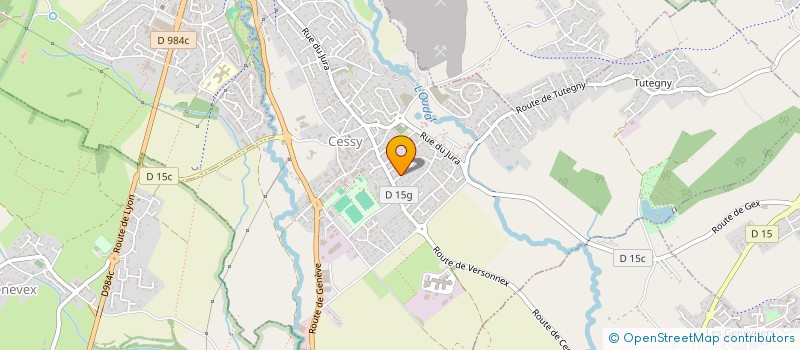 localisation de l'entreprise NCSV&ENTREPRISE  CESSY