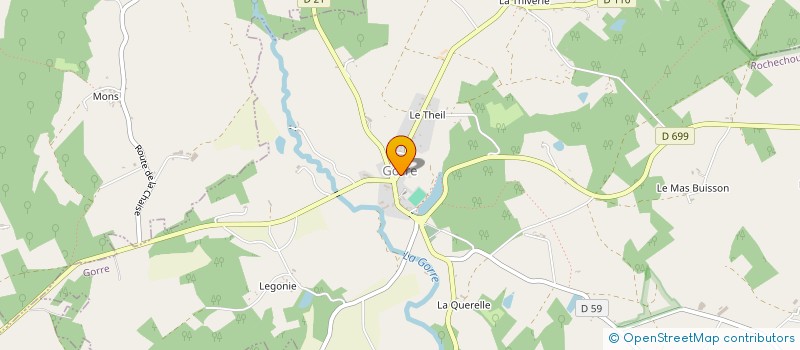 localisation de l'entreprise NCTP à GORRE