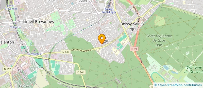 localisation de l'entreprise NCTRANSPORT à LIMEIL-BREVANNES