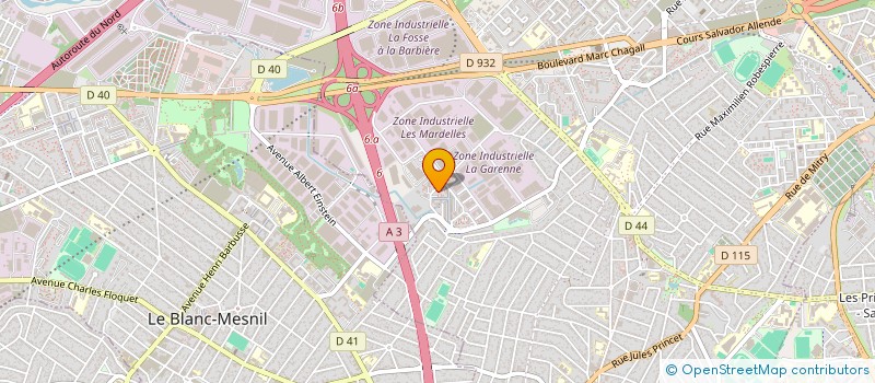 localisation de l'entreprise NCTRANSPORT  AULNAY-SOUS-BOIS