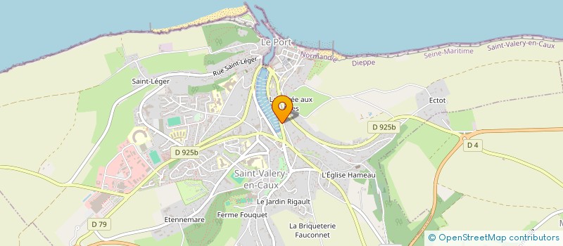 localisation de l'entreprise NCVLF IMMO  SAINT-VALERY-EN-CAUX