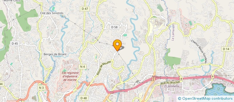 localisation de l'entreprise NCY EXPERIENCE  FORT-DE-FRANCE