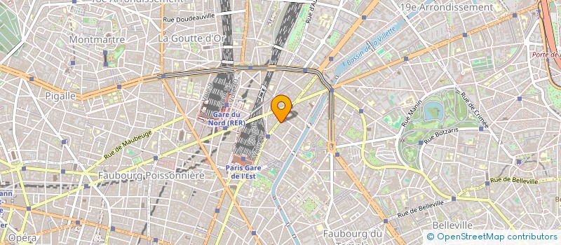 localisation de l'entreprise NCYSTOCK  PARIS