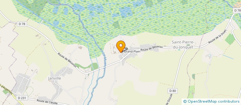 localisation de l'entreprise ND  SAINT-PIERRE-DU-JONQUET