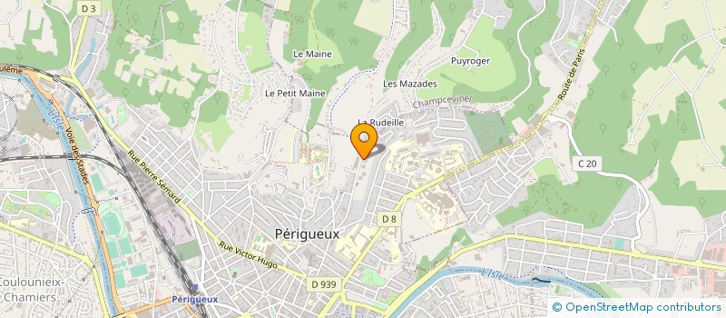 localisation de l'entreprise ND à PERIGUEUX