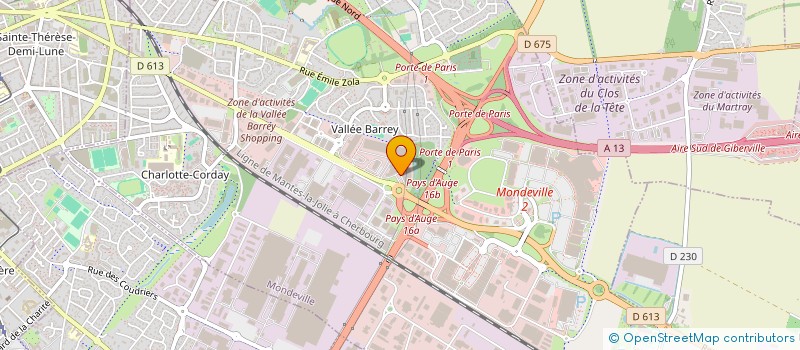 localisation de l'entreprise ND CAR IMMO  OUISTREHAM