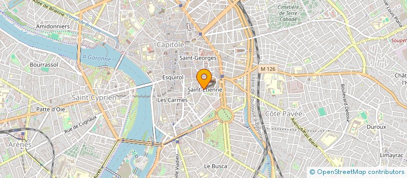 localisation de l'entreprise ND CONCEPT  TOULOUSE