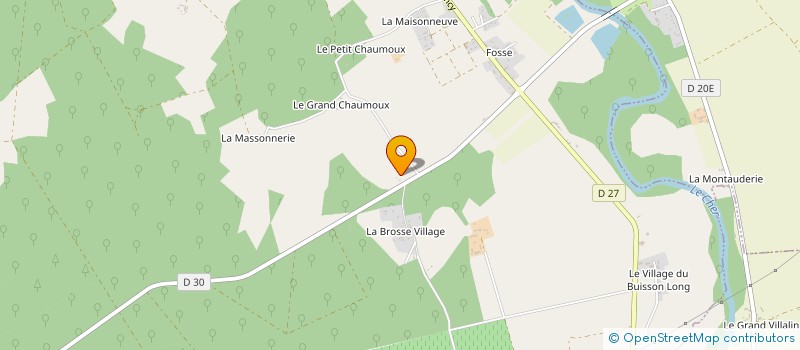 localisation de l'entreprise ND CONSEIL à BRINAY