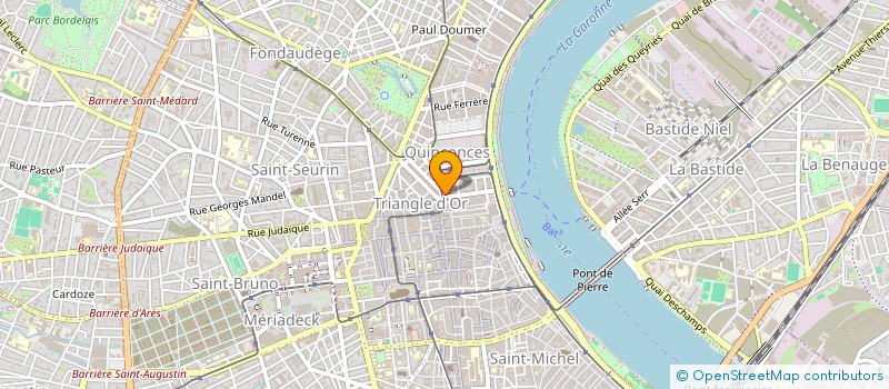 localisation de l'entreprise ND CONSULTING  BORDEAUX