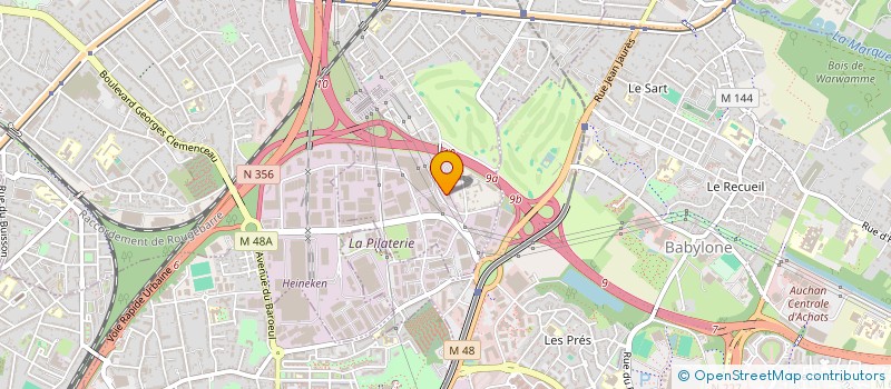 localisation de l'entreprise ND DEVELOPPEMENT à WASQUEHAL