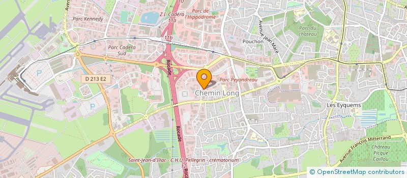 localisation de l'entreprise ND DISTRIBUTION à MERIGNAC