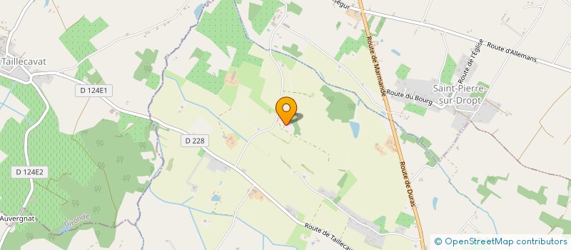 localisation de l'entreprise ND FERMETURES  LEVIGNAC-DE-GUYENNE