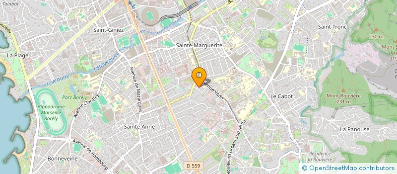 localisation de l'entreprise ND IMMOBILIER à MARSEILLE