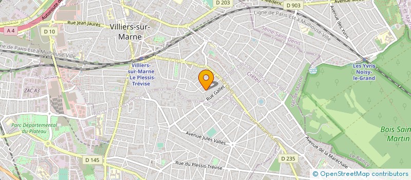 localisation de l'entreprise ND INVEST à VILLIERS-SUR-MARNE