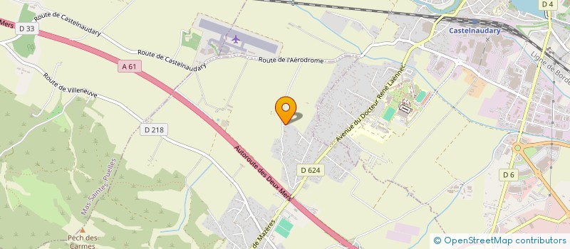 localisation de l'entreprise ND INVEST  VILLENEUVE-LA-COMPTAL