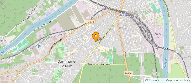 localisation de l'entreprise ND & JH ECOM à DAMMARIE-LES-LYS