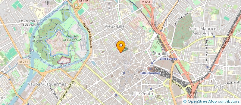 localisation de l'entreprise ND NEOGIES NORD à LILLE