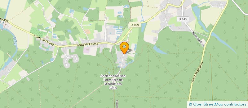 localisation de l'entreprise ND PAYSAGE à COURCY-AUX-LOGES