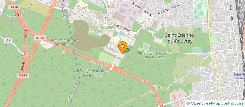 localisation de l'entreprise ND SERVICES HOLDING à SAINT-ETIENNE-DU-ROUVRAY