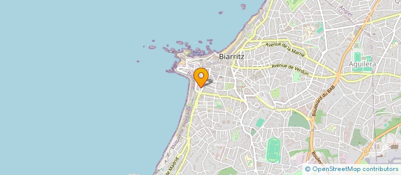 localisation de l'entreprise ND STRUCTURES  BIDART