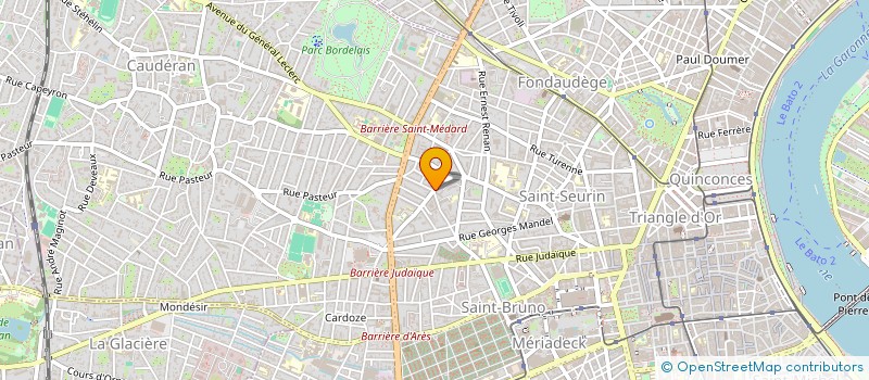 localisation de l'entreprise ND VINS  BORDEAUX