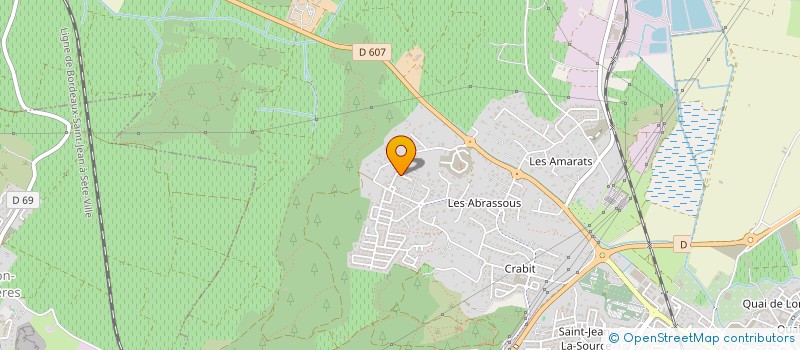 localisation de l'entreprise ND.WORK  NARBONNE