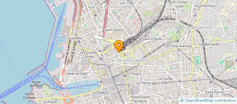 localisation de l'entreprise ND5 CONSULTING à MARSEILLE