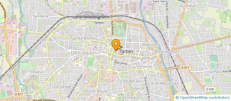 localisation de l'entreprise NDA  TARBES