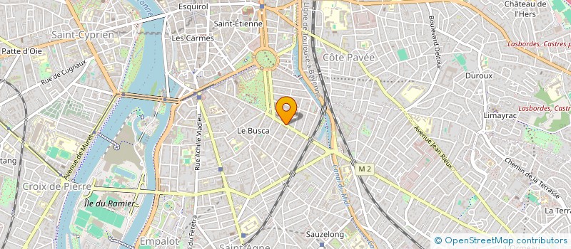 localisation de l'entreprise NDA CONSEIL  TOULOUSE