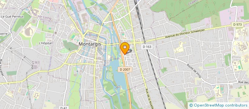 localisation de l'entreprise NDA GROUP à MONTARGIS
