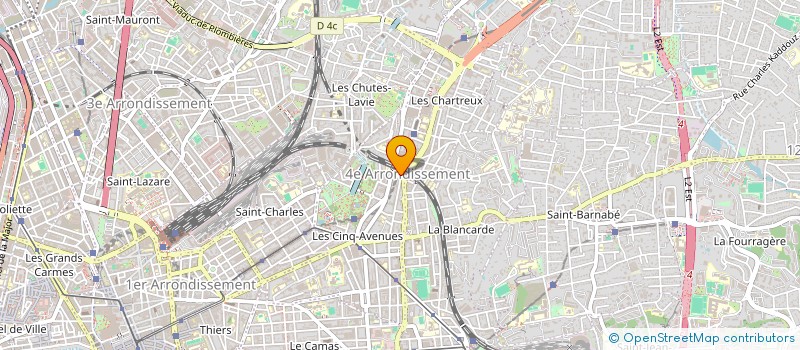 localisation de l'entreprise NDA TRANSPORTS à MARSEILLE