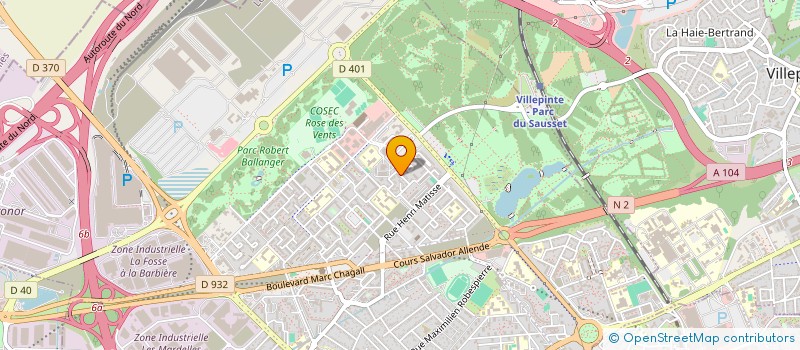 localisation de l'entreprise NDABOT STUDIO  AULNAY-SOUS-BOIS