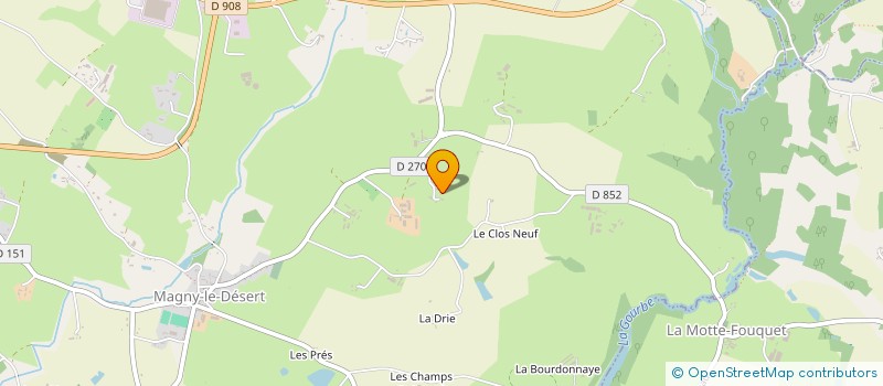 localisation de l'entreprise NDAI à MAGNY-LE-DESERT