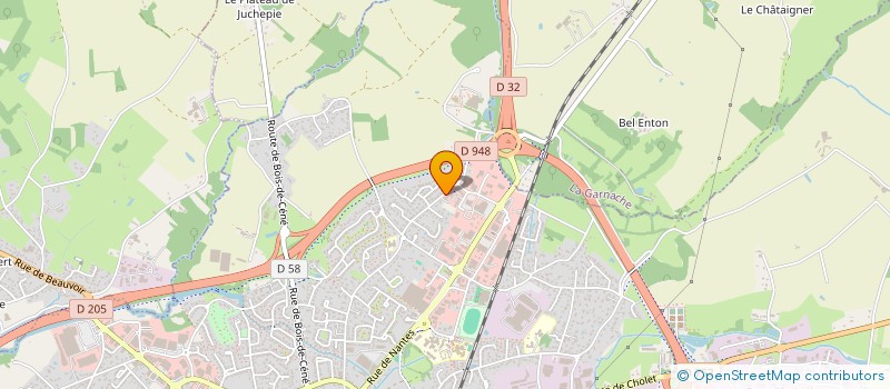 localisation de l'entreprise NDALECK à CHALLANS