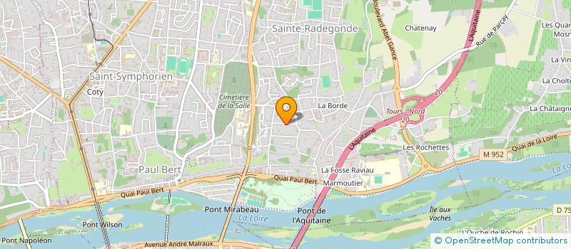 localisation de l'entreprise NDAM IMMO  TOURS