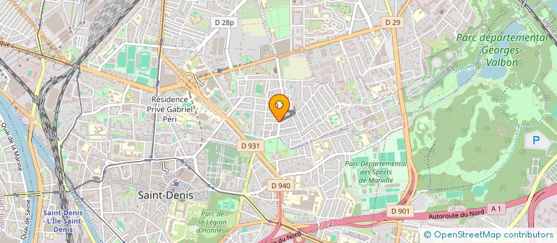 localisation de l'entreprise NDAMBA KMER INDOMPTABLE  SAINT-DENIS