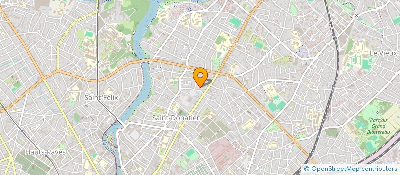 localisation de l'entreprise NDAVOUST HOLDING à NANTES