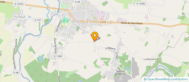 localisation de l'entreprise NDB  DUCEY-LES CHERIS