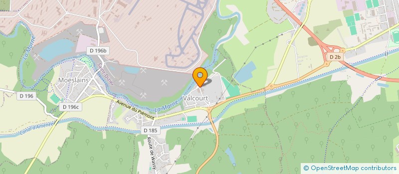 localisation de l'entreprise NDB FINANCE à VALCOURT