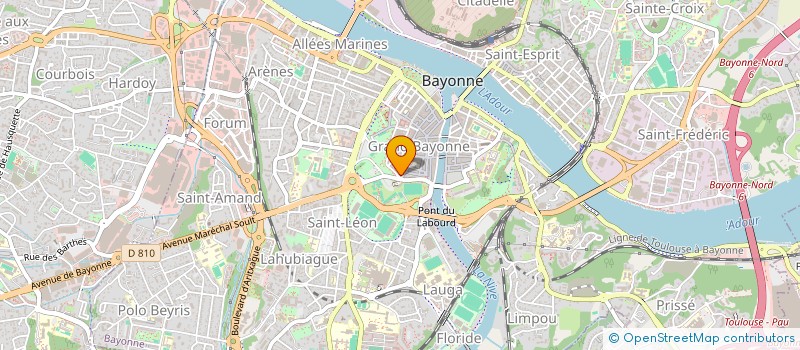 localisation de l'entreprise NDBD à BAYONNE