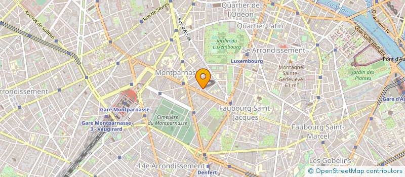 localisation de l'entreprise NDC DISTRIBUTION à PARIS