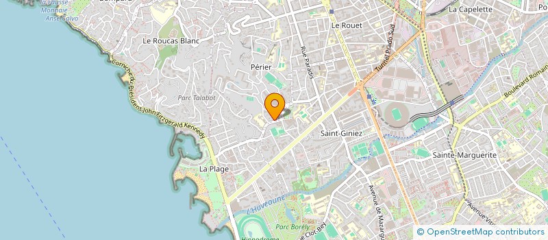 localisation de l'entreprise NDC IMMO  MARSEILLE